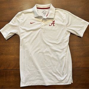 Men’s Nike Alabama Crimson Tide Polo (white)